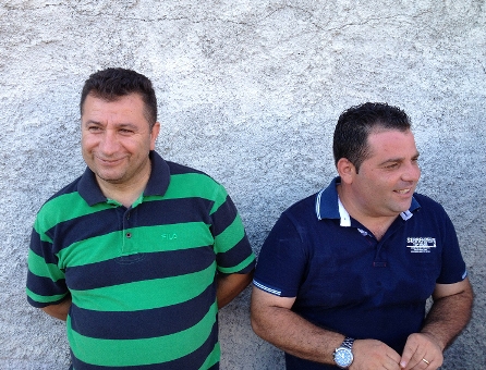 Carmelo Laganà e Fabio Fortungo  presidente Melito