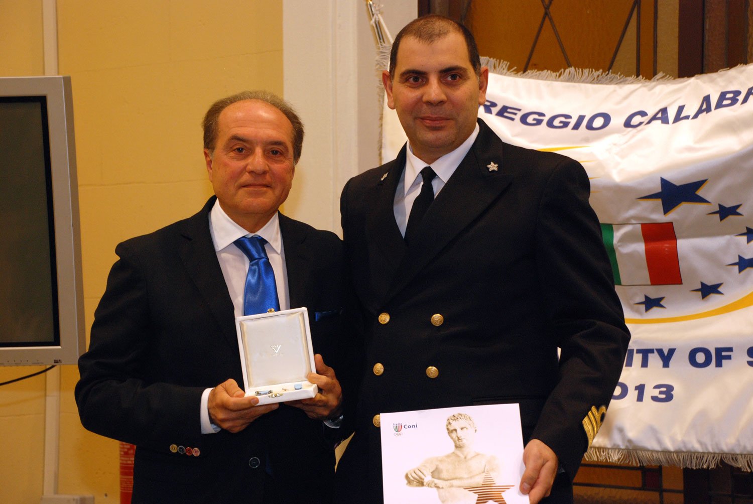 Praticò premiato con la stella di bronzo al merito sportivo