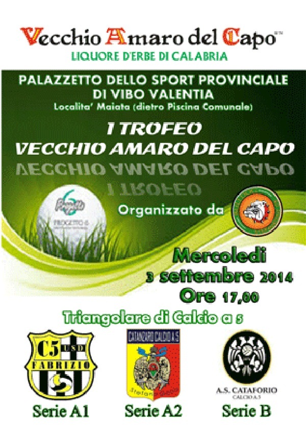 Locandina Trofeo Vecchio Amaro del capo