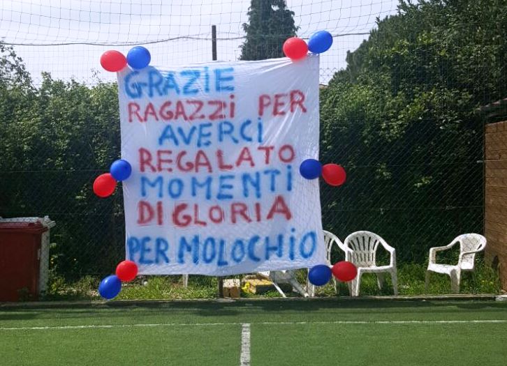 striscione Pol Molochiese