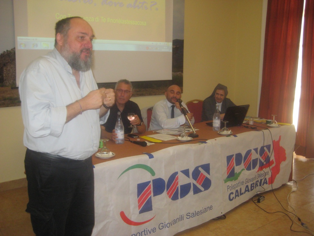 Iintervento Gianni Gallo presidente pgs Italia