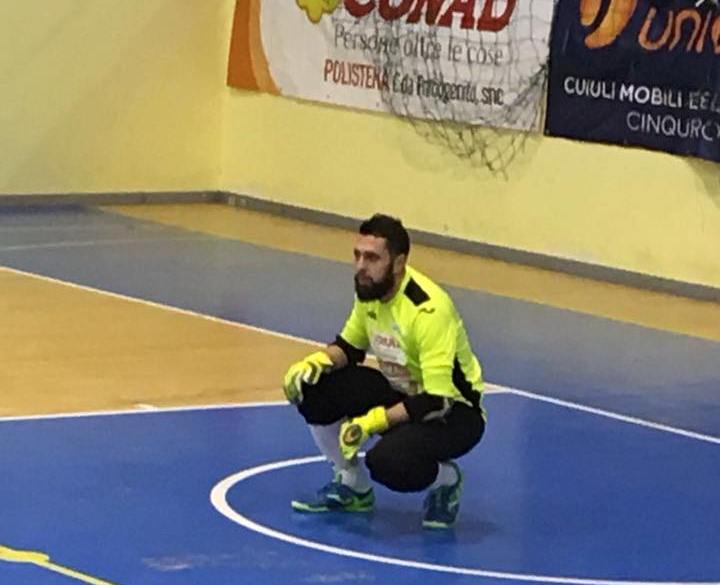 Kleber Belluzzo, portiere del Futsal Polistena capolista