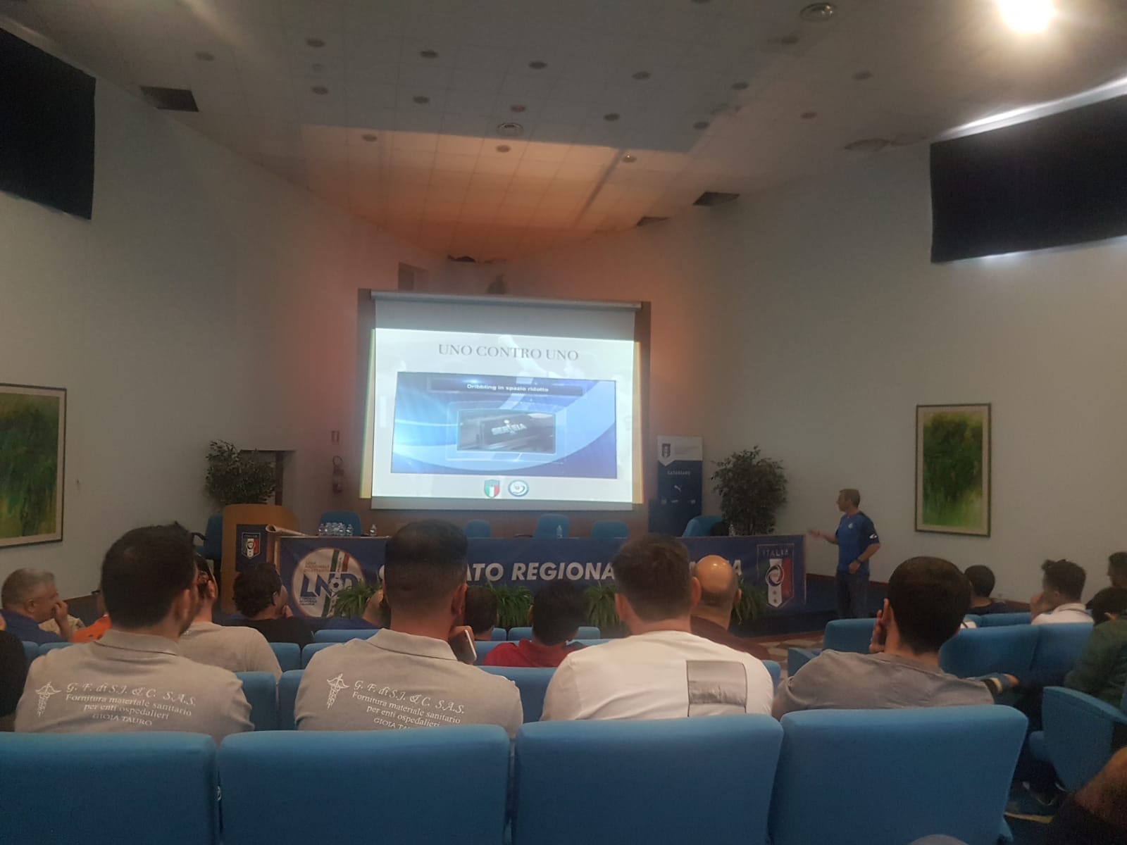 Un momento del Futsal Lab a Catanzaro