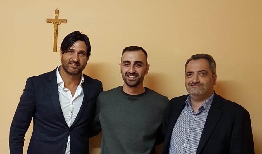 Il dg del Città di Cosenza David, Lido Bruno e il presidente Fuoco