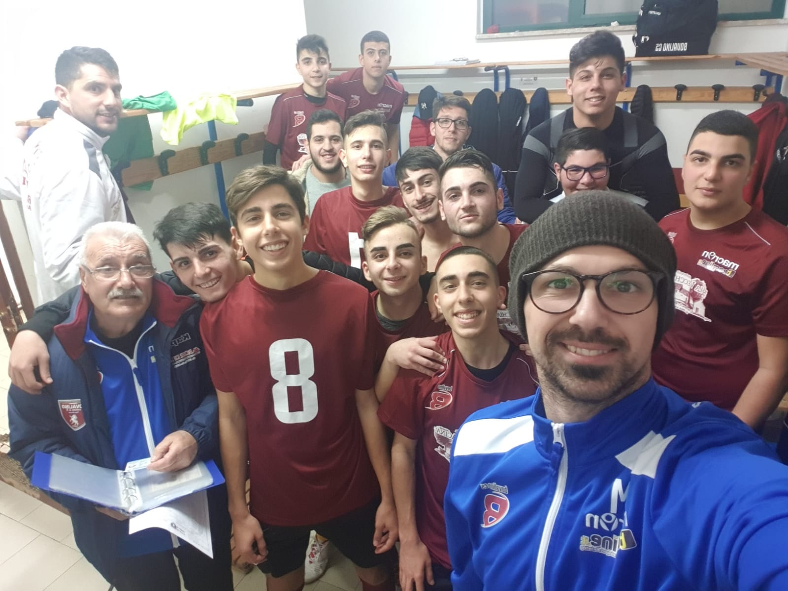 Selfie vittoria del Bovalino (girone E)