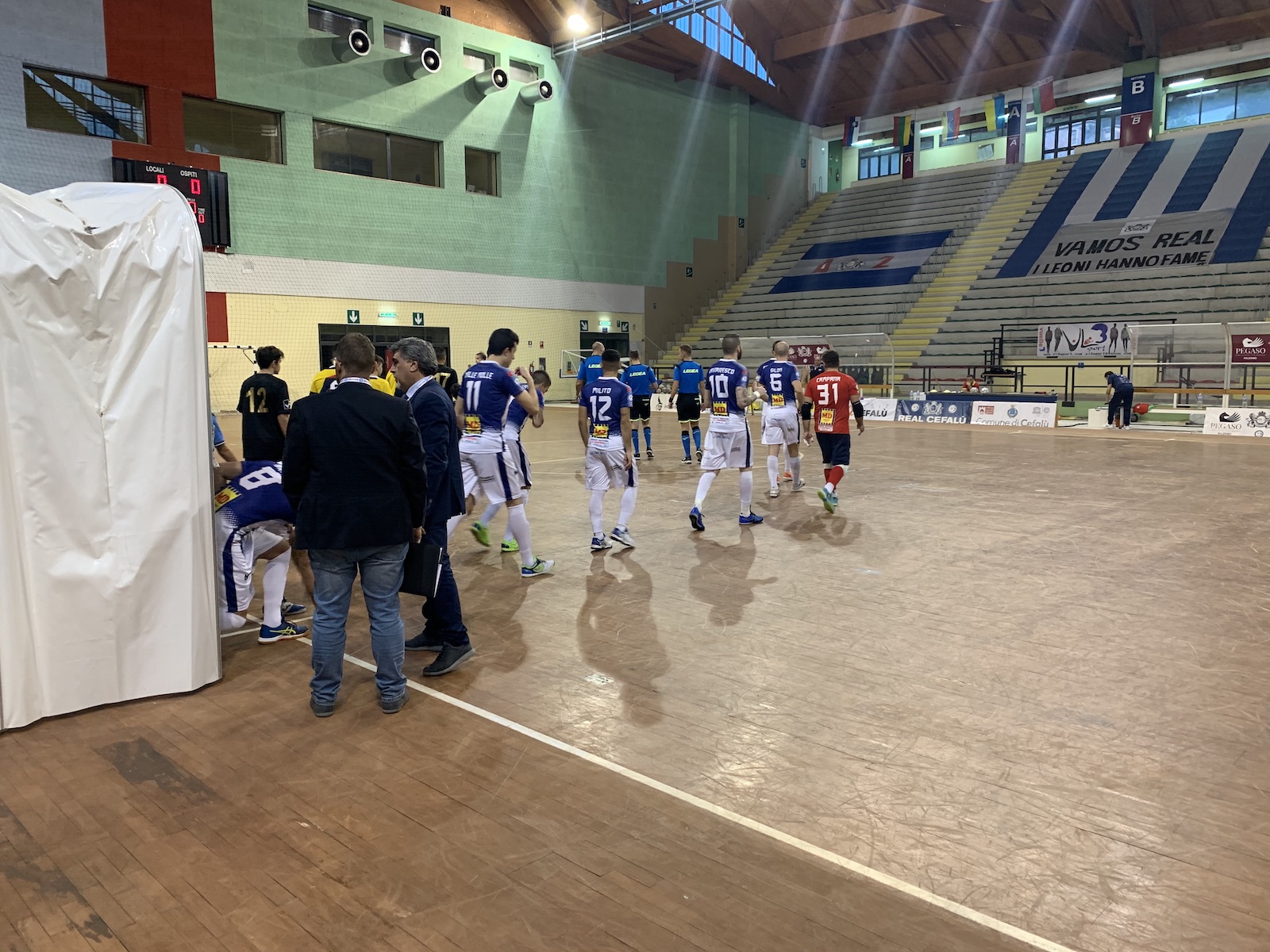 Rogit a Cefalù ingresso in campo